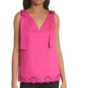 Ted Baker London Daynaa Bow Shoulder Top